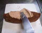 A picture of step 12 of Chocolate & Banana Carp Banner Cake for Kid's Day.