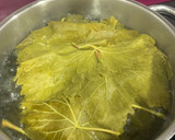 Foto del paso 3 de la receta: Dolmas - Rollos de hoja de parra con pollo, calabaza y arroz