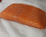 A picture of step 1 of Sweet & Spicy Salmon w/Green Beans.