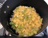 A picture of step 2 of Potato & Leek Soup.