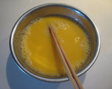 A picture of step 3 of Chawan-mushi (Our Family's Golden Ratio).