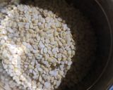 A picture of step 1 of Instant MoongDal Chocolaty Barfi.