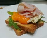 A picture of step 5 of Ham And Egg Sandwich.