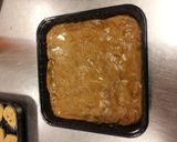 A picture of step 4 of Goeey peanut butter cookie bars.