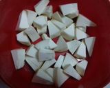 Hình bước làm 1 của món Sake Kho Chay