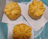 Foto langkah ke 8 dari resep Bakpao Labu Kuning (3 Isian).