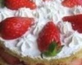 A picture of step 9 of Easy Pancake Mix Sponge Cake.