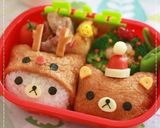 A picture of step 11 of Bento with Rilakkuma Inari Sushi.