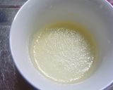 A picture of step 1 of Soy Milk Sesame Pudding.