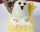 A picture of step 10 of Halloween! Rich Cream Cheese Truffle Ghosties.