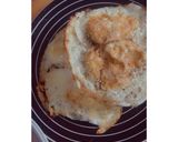 A picture of step 4 of Over-hard eggs.