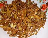 Foto langkah ke 3 dari resep Teri Jengki Goreng Garing Bumbu Praktis.