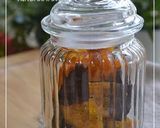 A picture of step 27 of Confit Orangette (made in a day).