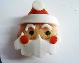 A picture of step 7 of Santa Claus Bento for Christmas.