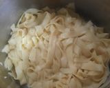 Foto del paso 1 de la receta: Papardelle con queso blanco y brócoli