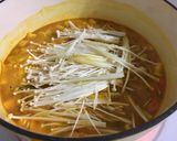 A picture of step 7 of Vegan Dinosaur Soup.