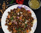 A picture of step 2 of Brown (Chana Chaat).