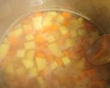A picture of step 2 of Root Veg Mash.