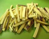 A picture of step 2 of Deep-Fried Salty Sweet Potato Sticks.