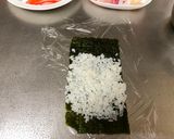 A picture of step 3 of Japanese Sushi Roll♡.