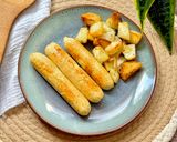 Foto del paso 5 de la receta: Salchichas de pollo caseras con queso cottage