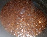 A picture of step 1 of Mongolian chicken gravy with rice.
