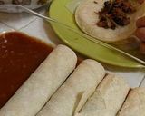 A picture of step 7 of Beef Enchiladas.