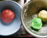 A picture of step 3 of Watermelon Icebox Cookies.