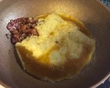 รูปขั้นตอนการทำที่ 2 ของ ข้าวไข่ข้นเบคอน