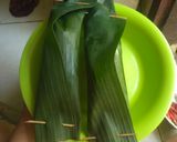 Foto langkah ke 2 dari resep Pepes Teri/Mairo Bumbu Kuning.