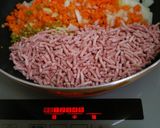 A picture of step 1 of Meat Sauce with Ingredients at Home.