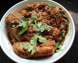 A picture of step 9 of Andhra Style Gutti Vankaya Pulusu Koora /Stuffed Brinjal Gravy Curry.