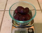 A picture of step 1 of Energy ball (oatmeal, dates, almond butter) GF EF DF.