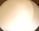 A picture of step 6 of Loquat Pit 'Almond Tofu' Custard.