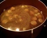 A picture of step 6 of Meatball Soup #2.