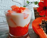 Foto langkah ke 3 dari resep Korean Papaya Milk.