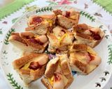 Gambar langkah 5 resipi 👩‍🍳Oven-toasted Sausage Bread.