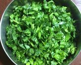 A picture of step 2 of Egg Palak Curry.