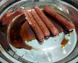 Chinese Sausage Wrapped In Fish Paste recipe step 2 photo