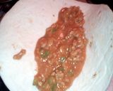 A picture of step 5 of Ground Turkey Enchiladas.