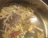 A picture of step 3 of Italian fried rice.
