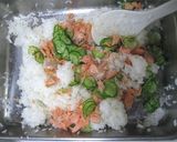 A picture of step 5 of Salmon Unrolled Sushi.