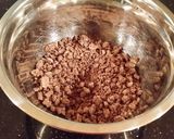 A picture of step 1 of Chocolate Mousse.