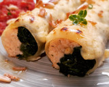 Foto del paso 6 de la receta: Canelones de salmón y espinacas