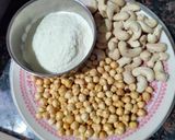 A picture of step 1 of Super healthy Kaju Katli.