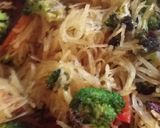 A picture of step 9 of Spaghetti Squash and Sausage Broccoli Bake.