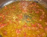 A picture of step 4 of Shrimp Scampi.