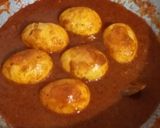 A picture of step 12 of Punjabi Dhaba Style Egg Curry.