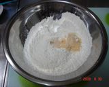 A picture of step 3 of Fragrant with Brown Sugar! Sweet Milk Bread.