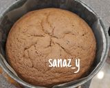 عکس مرحله 4 از دستور کیک اسفنجی شکلاتی (بدون بکینگ پودر و روغن)